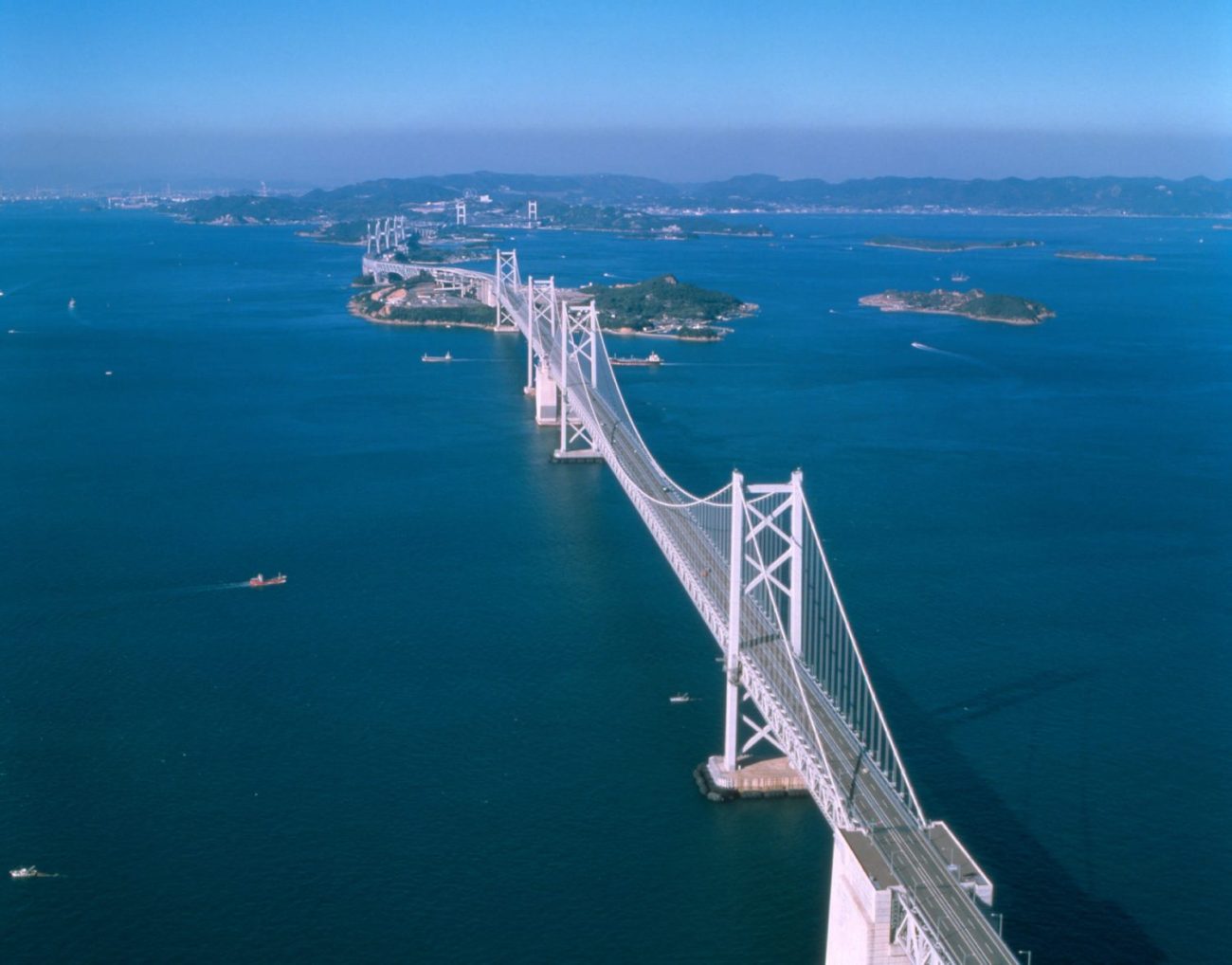 Wattention Picturesque Japan The Great Seto Bridge