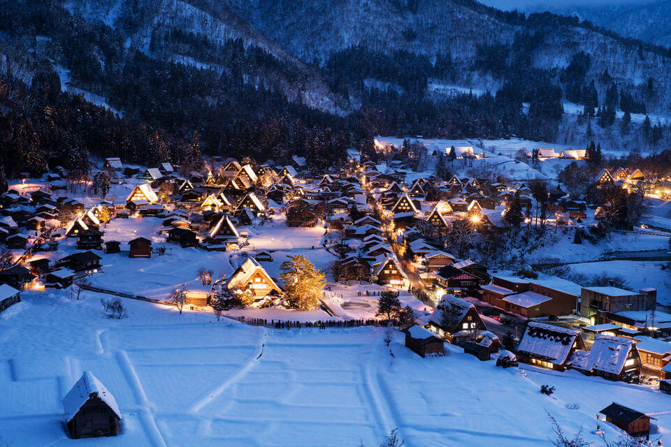 Shirakawagō in winter
